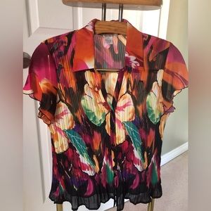 Alison Sheri short sleeve blouse